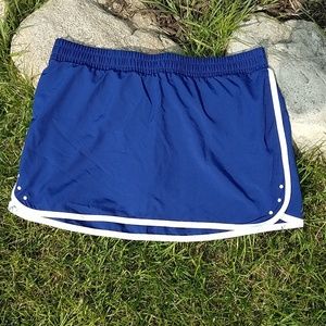 Fabletics, blue and white, skort
